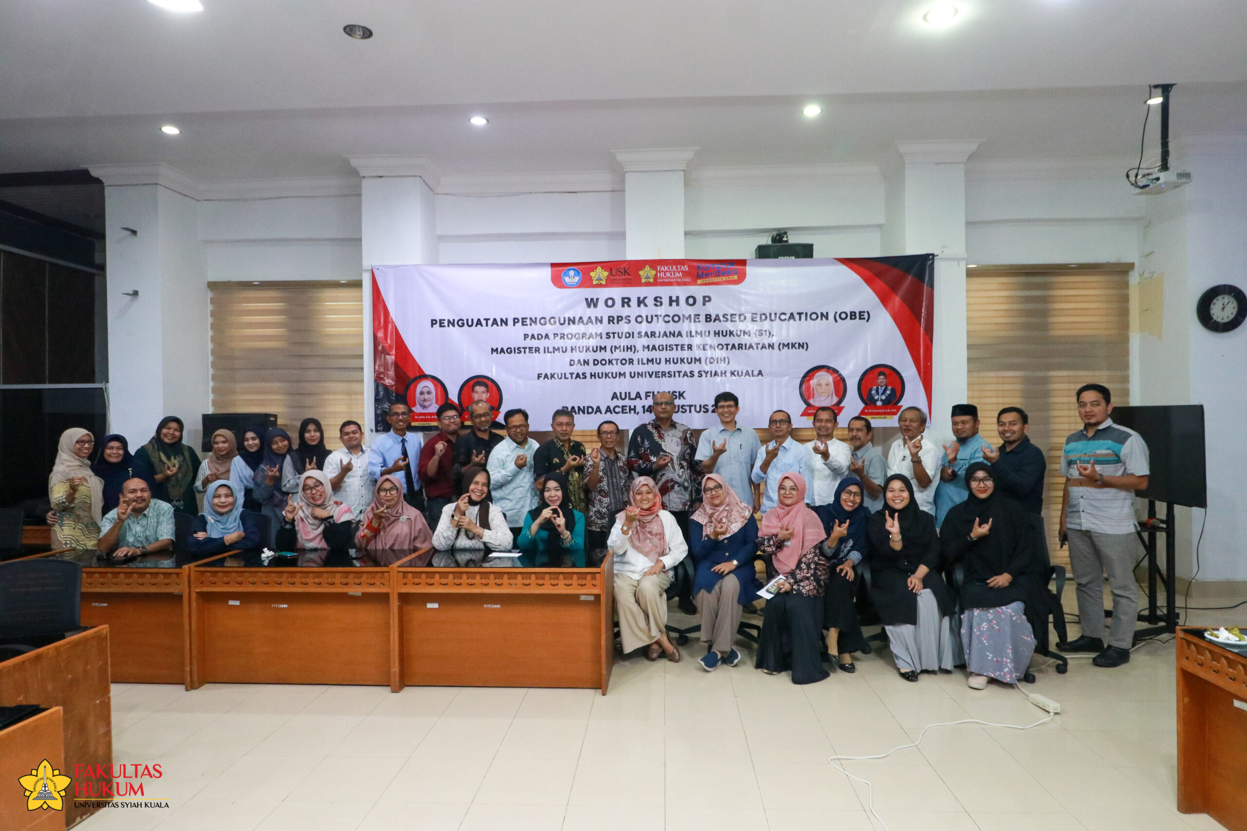 DOSEN FAKULTAS HUKUM USK MENGIKUTI WORKSHOP PENGUATAN PENGGUNAAN RPS OUTCOME BASED EDUCATION (OBE) DI PRODI SARJANA ILMU HUKUM