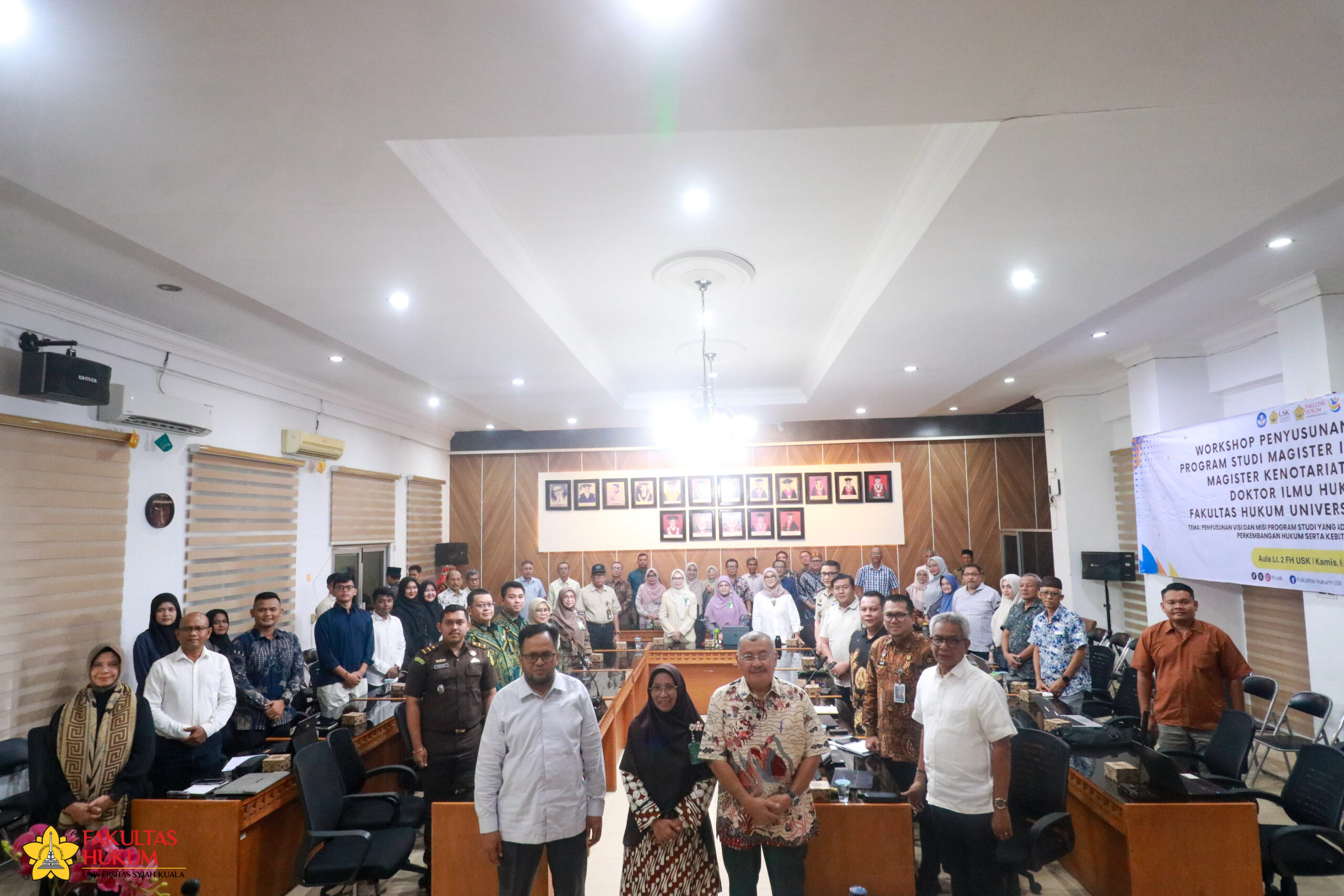 Fakultas Hukum USK Gelar Workshop dan FGD Penyusunan Visi dan Misi Program Pascasarjana Hukum