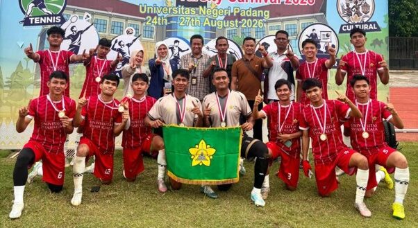 Fakultas Hukum Bangga: Mahasiswa Fakultas Hukum USK Raih Medali Emas Mini Soccer di Ajang IMT-GT 2026