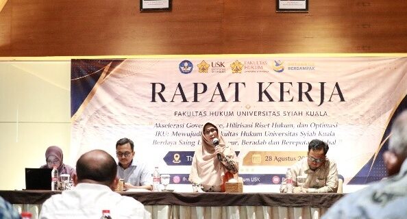 FH USK Gelar Rapat Kerja 2026, Dorong Penguatan Tata Kelola dan Reputasi Global