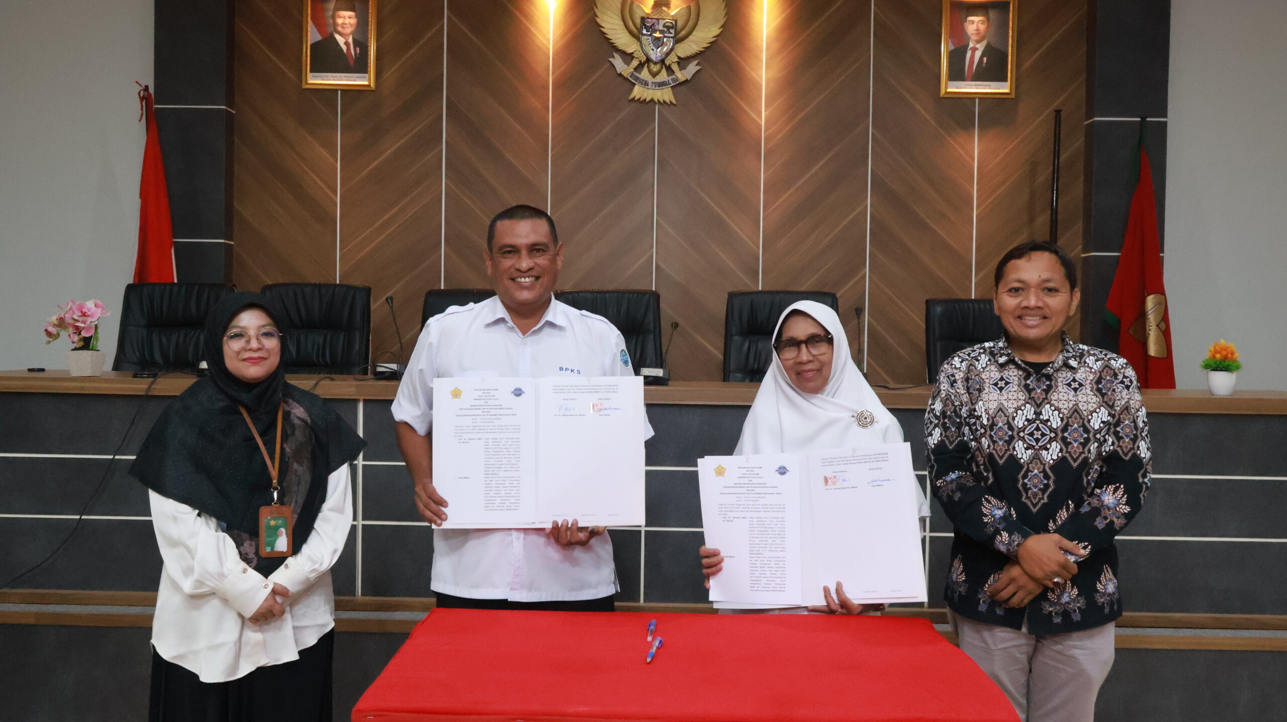 Perkuat Kolaborasi Tri Dharma: Fakultas Hukum USK dan Badan Pengusahaan Kawasan Perdagangan Bebas dan Pelabuhan Bebas Sabang Tandatangani Perjanjian Kerja Sama